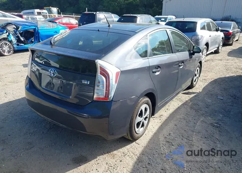 2013 Toyota Prius Two из США, поврежденный, VIN JTDKN3DU1D5685353